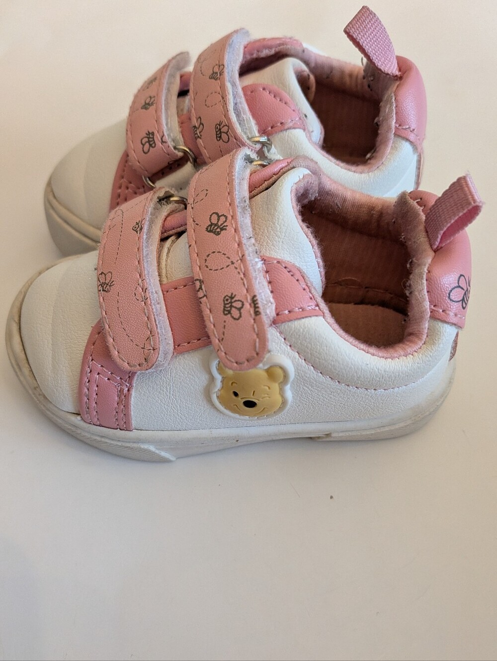 Disney Baby Winnie The Pooh Shoes Infant 3 Pink And White